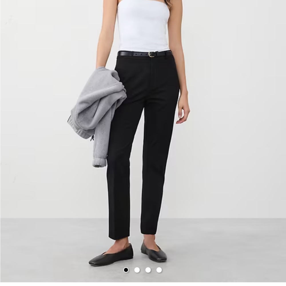 Banana Republic Black and Blue Trousers Classic Tailored Style Size 4